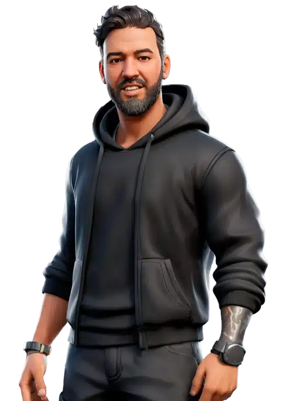Skin de Fornite Juan Carlos